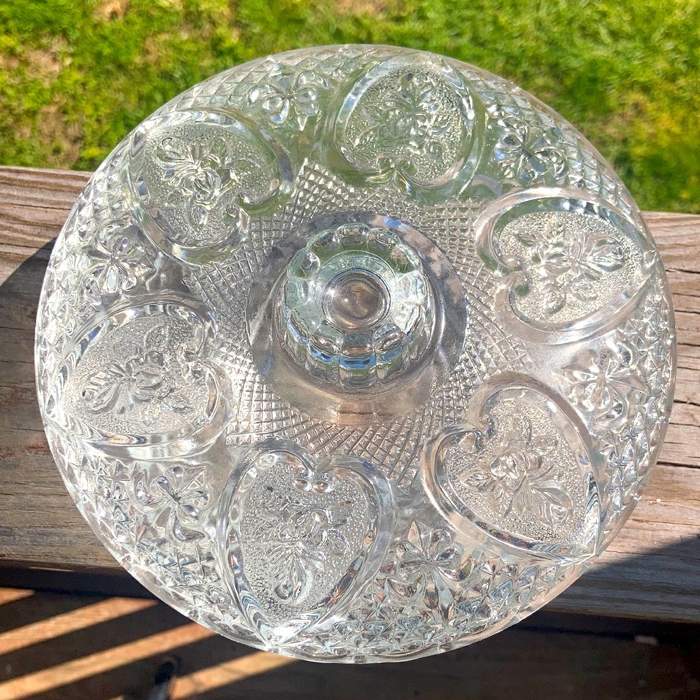 Vintage Clear Candy Dish Bowl by KIG Malaysia